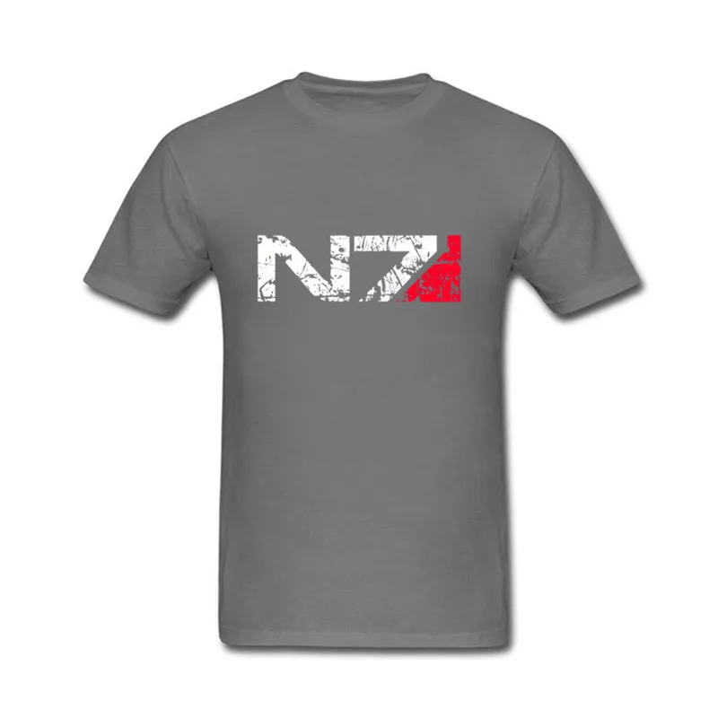 Mass Effect N7 Винтажная Футболка спецназа для мужчин 2017 Kanye West camisa masculina kpop dota 2 Джерси