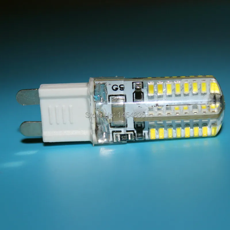 10 шт . Мини G9 7 Вт 9 Светодиодная лампа 3014 SMD AC 220 В 240 типа Кукуруза 64 светодиода 104
