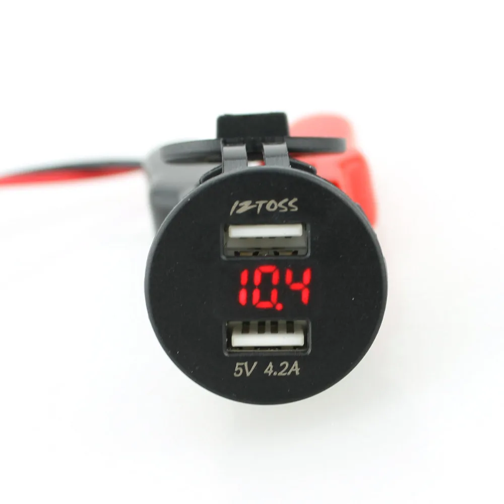 Автомобильная лодка морской ATV RV двойной USB зарядное устройство для телефона