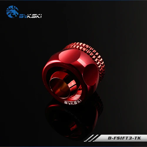 Bykski G1/4 'Ɖ/8'' толстый ручной поворотный фитинг для мягкой трубки 10*16 мм|bykski