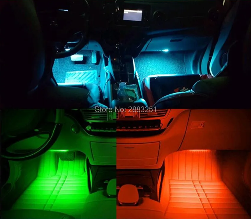 2017 Новый интерьер автомобиля LED украшение для Dodge ram Зарядное устройство
