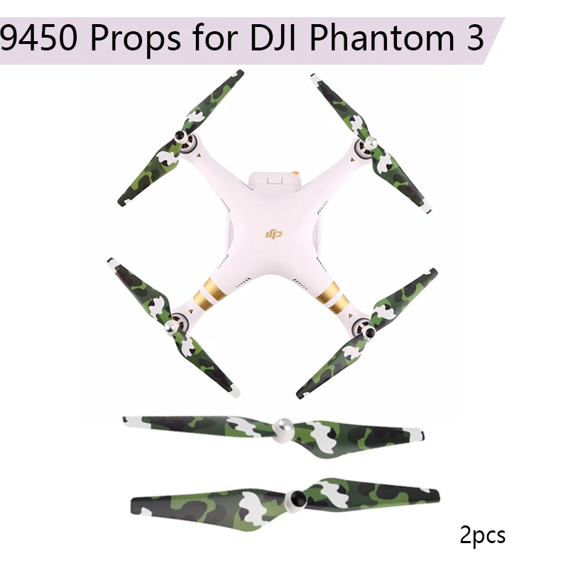 2 шт. 9450 Пропеллер для DJI Phantom 3 Замена реквизит самозапирающиеся лезвия аксессуары