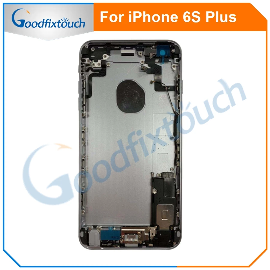 Для iPhone 6 S Plus 6splus задняя крышка батарейного отсека Корпус задняя крышка в сборе корпус батареи с гибким кабелем запасные части