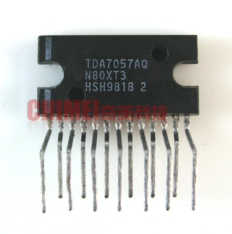 5 шт. TDA7057AQ TDA7057Q TDA7057 DC 12 В 2x8 Вт усилитель двухканальный аудио усилитель мощности ZIP13