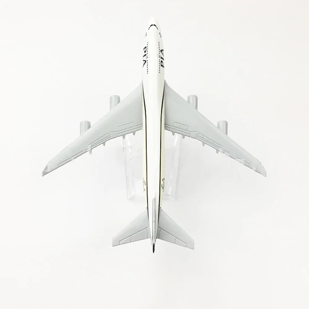 Самолёт из сплава в масштабе 1/400 Боинг 747 PIA 16 см модель самолета B747 игрушки для
