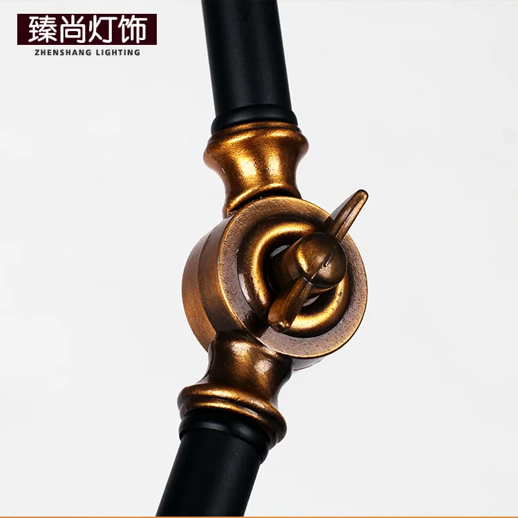 

American Retro Black Iron Pendant lamps industrial retro creative arm universal bar restaurant new fashion Pendant Lights