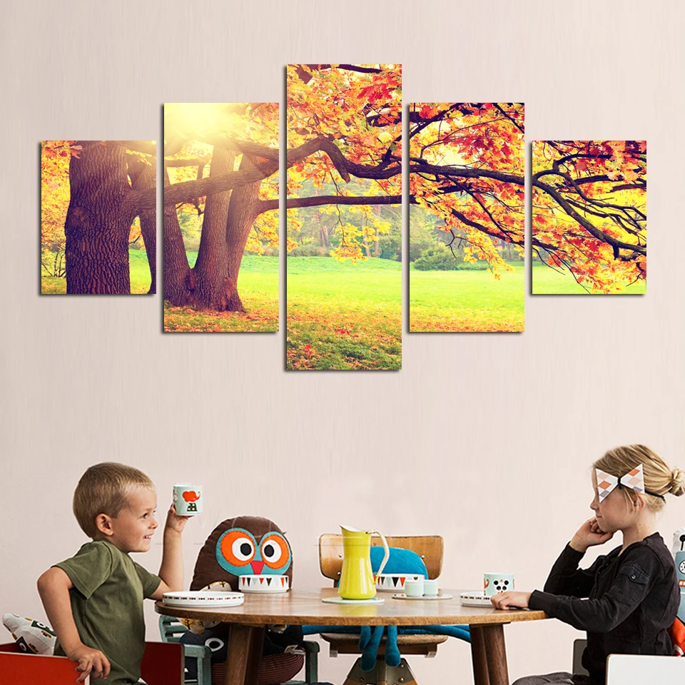 New Tree Painting Home Decor canvas Picture Print On Wall For Living Room Restaurant FA170 | Дом и сад