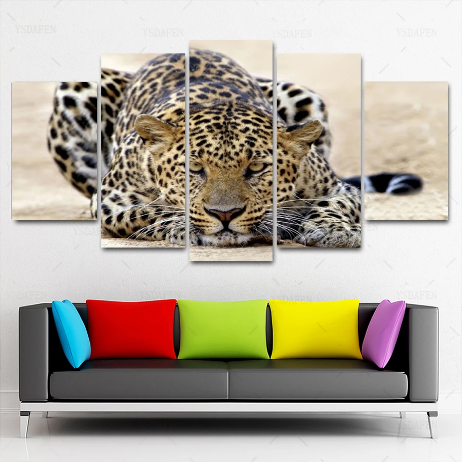 

Op de muur HD print olieverf modulaire foto Scenery poster kind room decor woondecoratie 5 stks canvas art z114