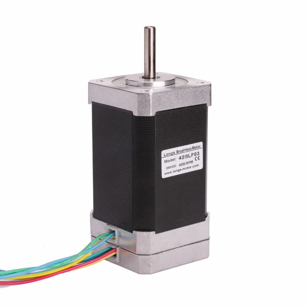 ЕС бесплатно! DE STOCK! 1 Ось Бесщеточный двигатель постоянного тока Nema17 42BLF03 78 Вт 24 в