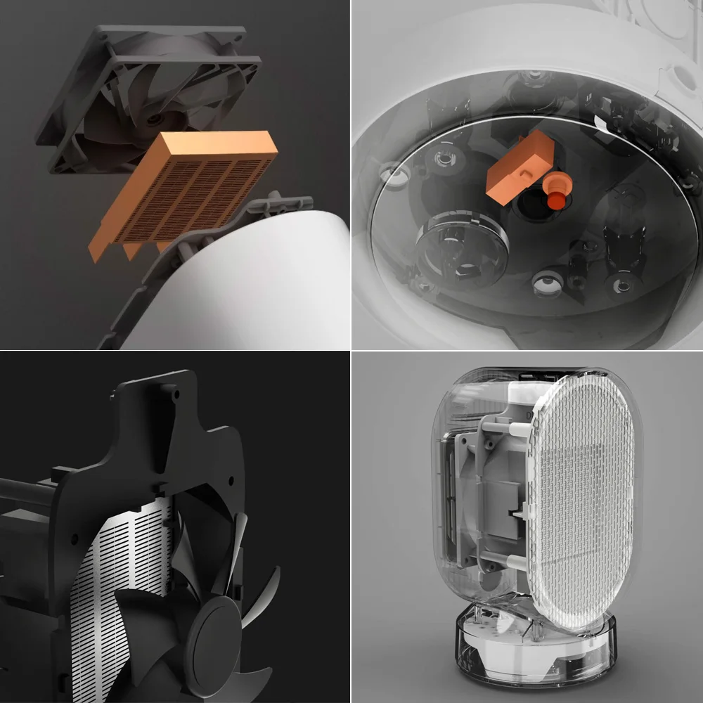 Xiaomi настольная интеллектуальная термостатическая система управления нагреватель Электрический тепловентилятор теплый воздух воздуходувка Viomi радиатор удобный инструмент для подогрева