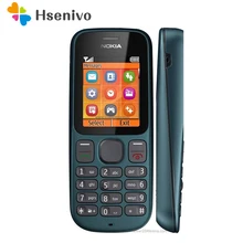 Nokia 100 Refurbished-Original Nokia 100 1000 FM Radio unlocked original Mobile Phone one year warranty refurbished