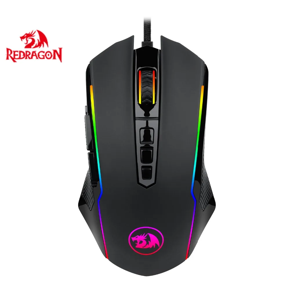 Игровая мышь Redragon M910 Chroma высокоточная программируемая с режимами подсветки RGB