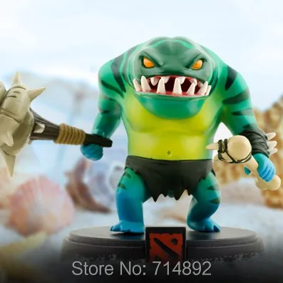 DOTA 2 Tidehunter игрушка Dota2 герои TH PVC Q версия Фигурки 4 &quotБесплатная доставка|dota 2|pvc