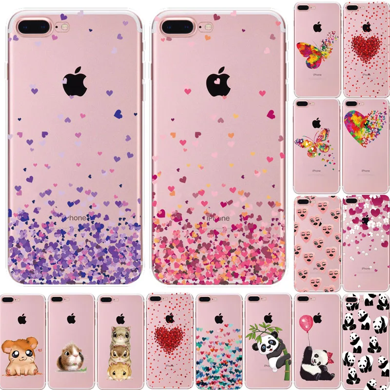 Чехол для iPhone X XS MAX XR 8 7 6 6S Plus 5 детской модели Мягкая силиконовая задняя крышка из