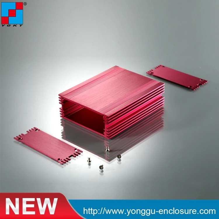 

6063- T5 aluminium alloy profile boxed shielding power meter box controller 90*35-115 mm (w x h -d free )