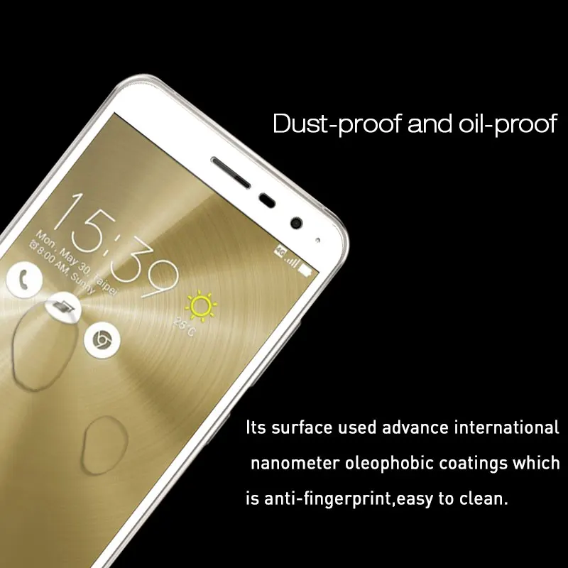 Закаленное 3d стекло для ASUS ZenFone 3 5 2 дюйма ZE520KL шт. полноэкранная Защитная пленка