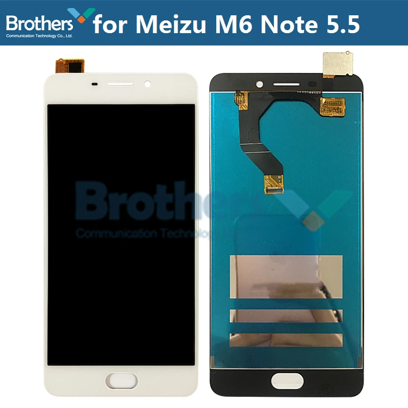 ЖК экран для Meizu M6 Note дисплей в сборе 5 дюйма сенсорный дигитайзер замена телефона