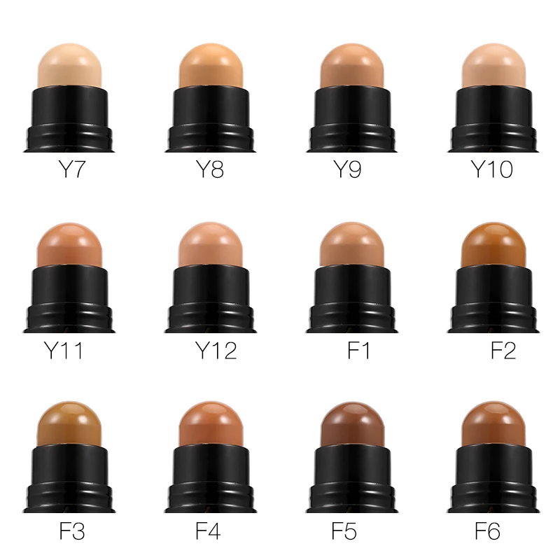 MISS ROSE 12 цветов подушка для основы полное покрытие консилер длинный бронзатор
