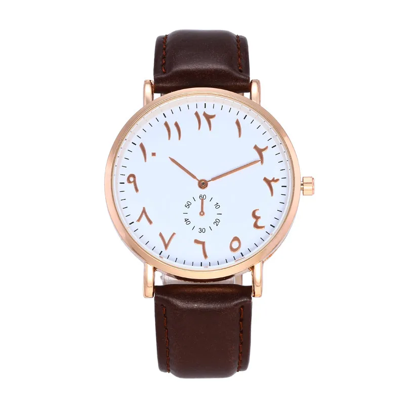 Брендовые женские кварцевые наручные часы с небольшим циферблатом, сетчатые часы из нержавеющей стали, Женские уникальные арабские цифры, Часы Relogio Feminino - Цвет: brown
