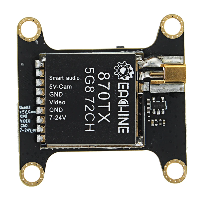 Оригинальный Eachine Wizard TS215 5 8G 72CH 25mw 200mw 500mw 800mw VTX для FPV Racing RC Дрон Квадрокоптер