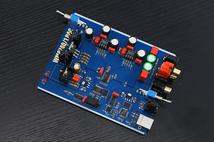 WM8740 Dual Op Amp DAC аудио декодер USB плата волоконно коаксиальный вход Цифровой
