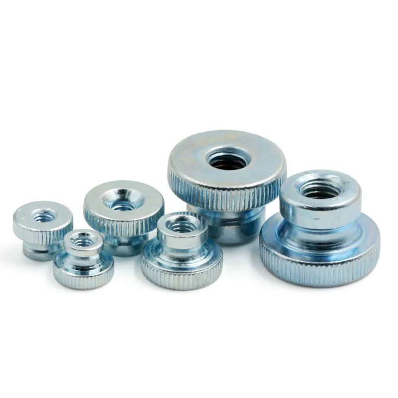 10Pcs DIN466-B GB806 M3 M4 M5 Galvanized Knurled Thumb Nut Iinstrument Hand Tighten 3D Printers Parts Curtain Wall | Обустройство