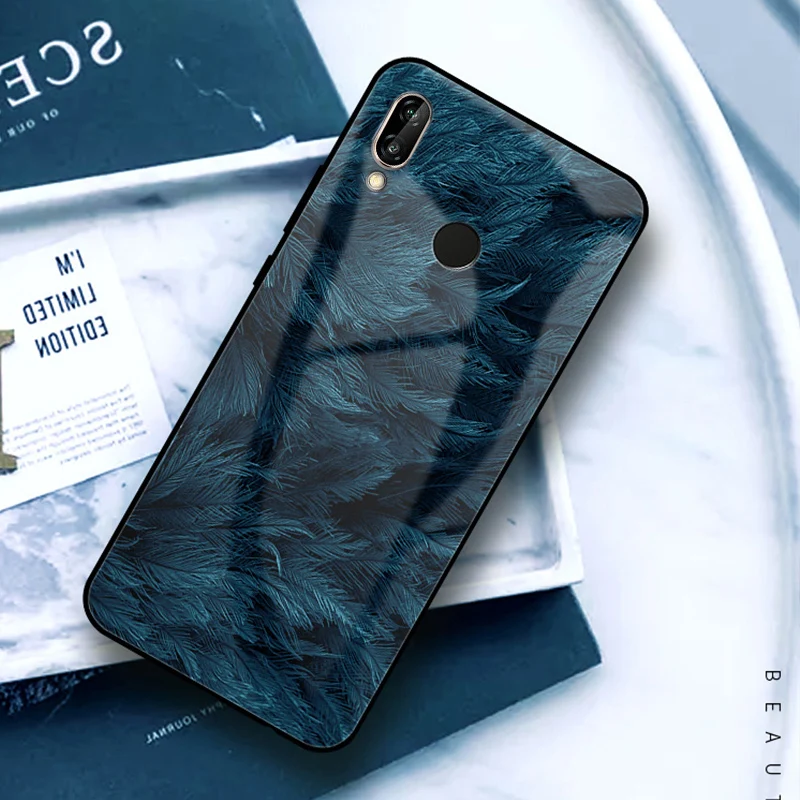 Чехол GFAITH для HUAWIE P20 Lite ударопрочный чехол из закаленного стекла HUAWEI Y9 2019 Y7 Nova 3i P