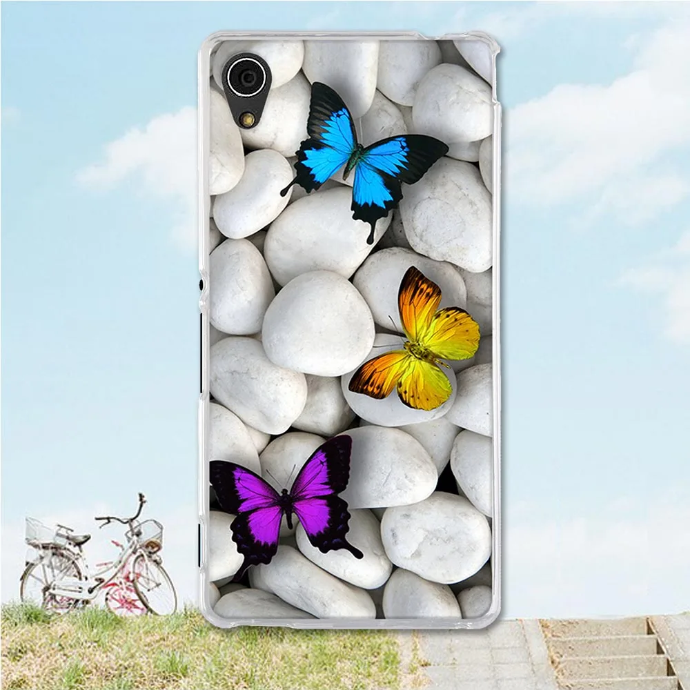 Мягкий ТПУ чехол для телефона с милыми животными тигром Sony Xperia M4 Aqua Beach милый