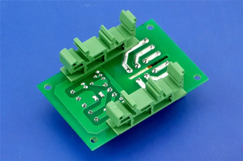 1 Pair DRG-01 PCB Mounting Brackets Screws Green For 35mm DIN Rails Adapter Replacements Parts | Обустройство дома