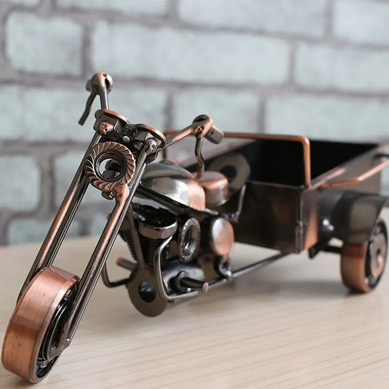 Tuk tuk металлическая скульптура в ретро стиле Классическая Ручная работа