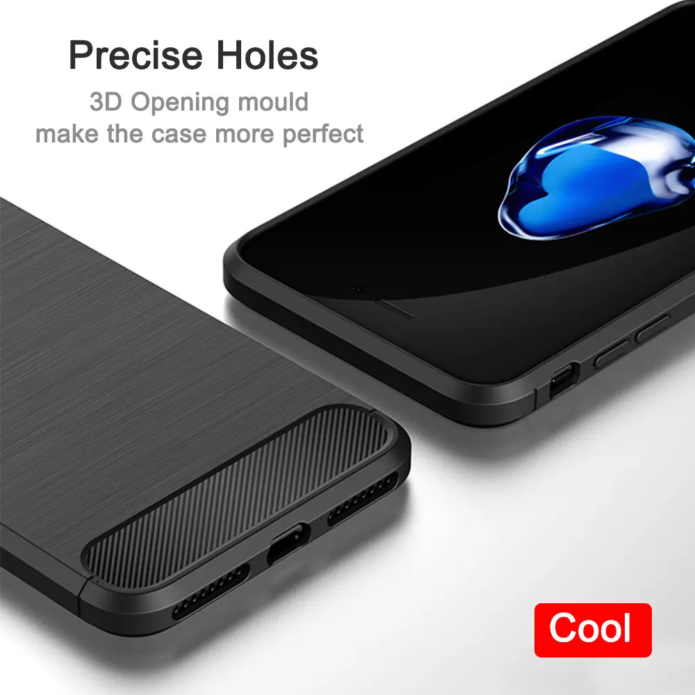 KISSCASE Роскошный чехол для телефона iPhone 7 6 6S Plus TPU силиконовый 5S 5 SE