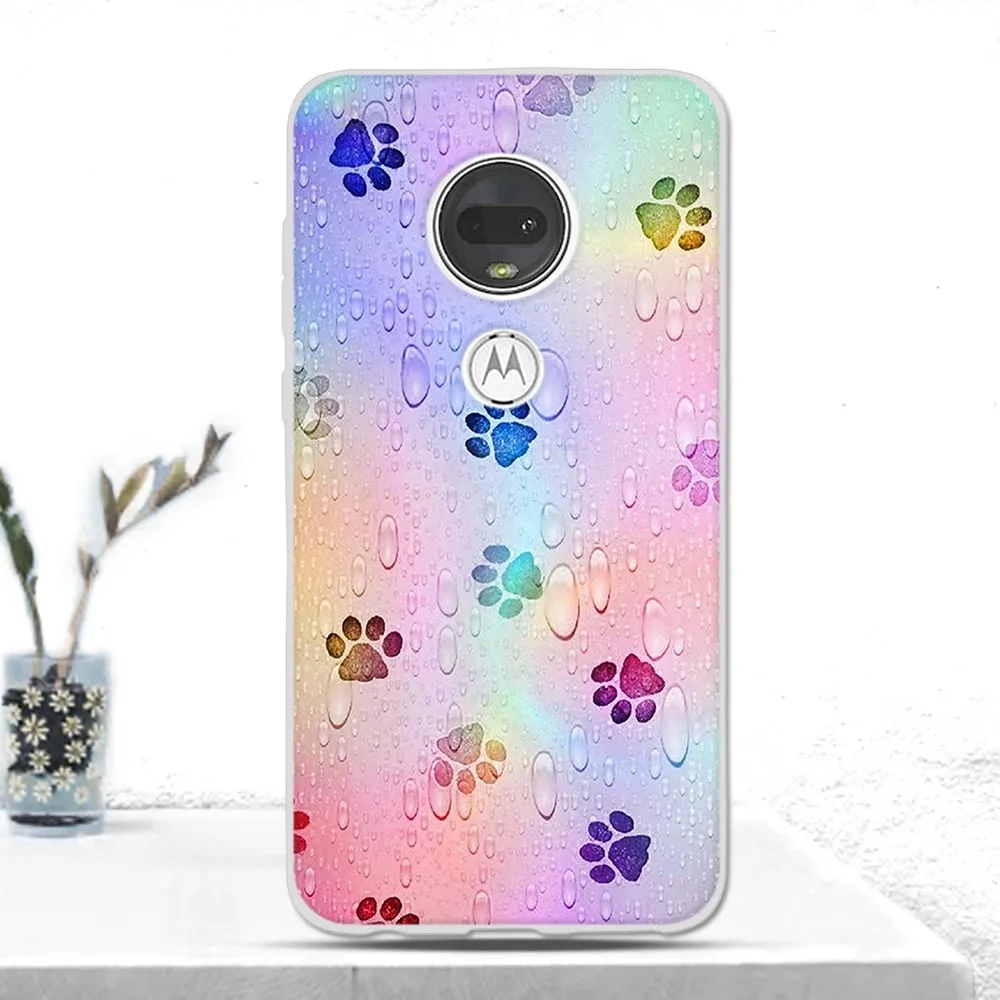 Чехол для телефона Motorola Moto G7 Plus мягкий силиконовый чехол из ТПУ G7/G7 Fundas Coque |