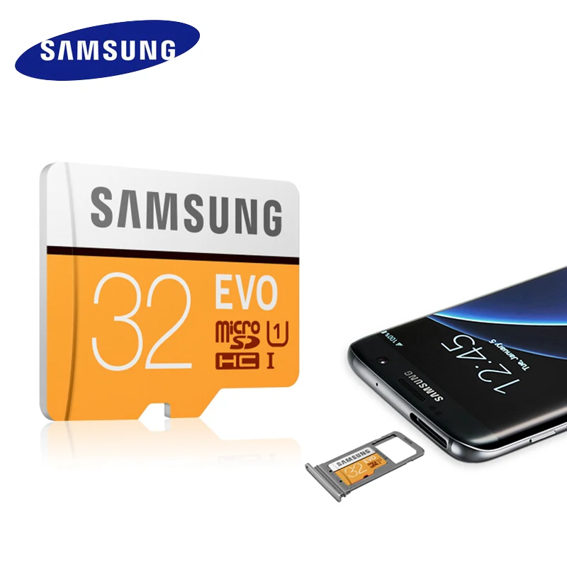 SAMSUNG карта памяти Micro SD card 64 Гб u3 карты памяти EVO Plus 64 Гб Class10 TF карты C10 95 МБ/с. микро sd карта SDXC UHS-1 4K экшн-камеры go pro