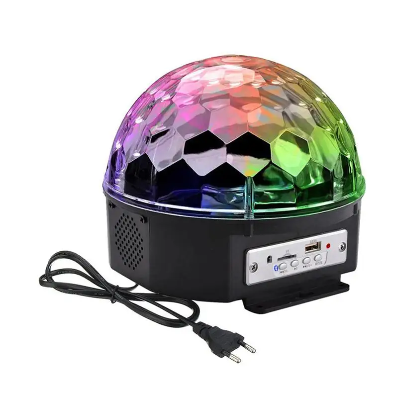 Дискотечный шар Strobe Light Вечерние огни Портативный 9 Цвета звуковая активация