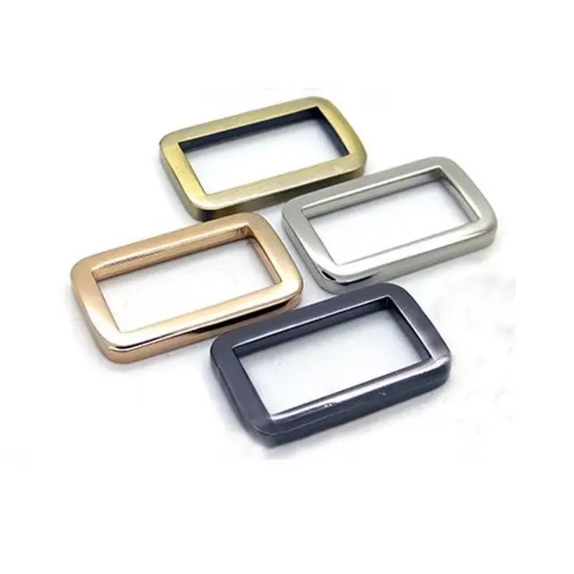 

1 inch (inner diameter) gunmetal Rectangle Buckles