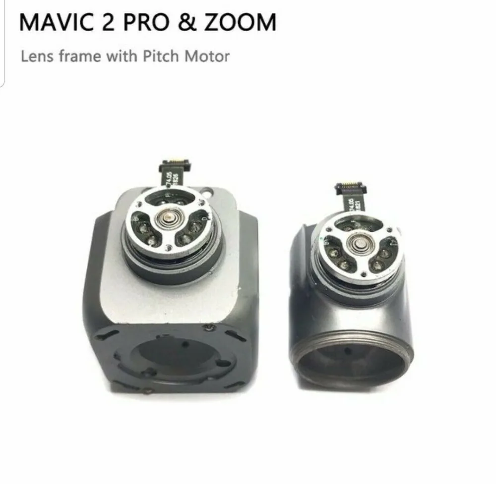 Подлинная DJI Mavic 2 Pro Zoom часть-карданный оправа объектива камеры с шагом двигателя Запасные части для ремонта б/у