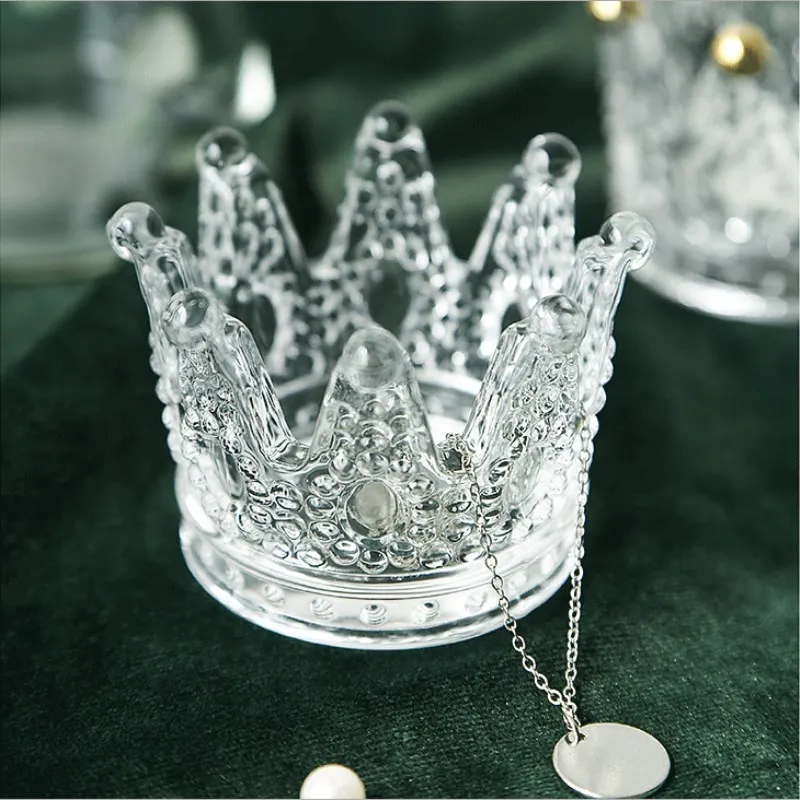 Подсвечник Crown Хрустальная пепельница высокое боросиликатное стекло практичная