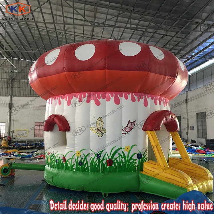 Надувной батут в виде гриба из ПВХ для детей|inflatable pvc bouncer|inflatable bouncerjumping bouncer |