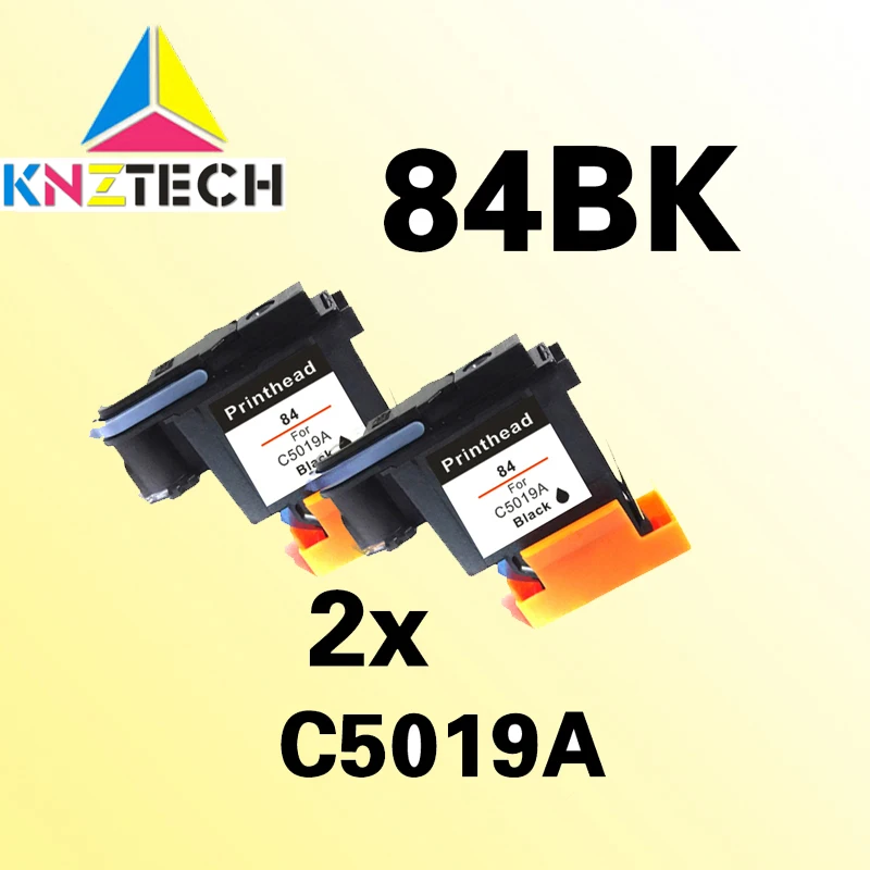 2 шт. черная печатающая головка совместимая с hp84 Designjet for30/90R/130NR для печатающей