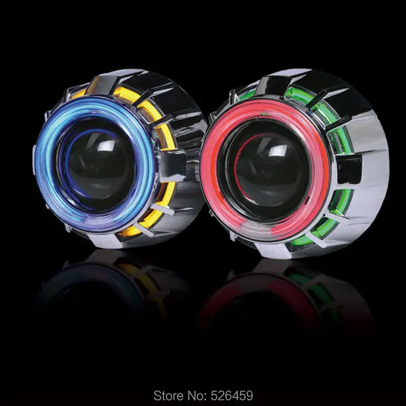 Бесплатная доставка Тонкий балласты с 3 дюймов объектив проектора дважды глаза