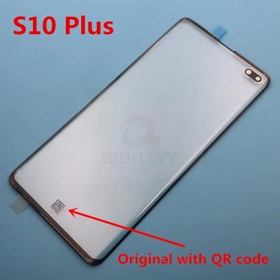 Сменное внешнее стекло S10 + для Samsung Galaxy Plus G975 G975F ЖК дисплей сенсорный экран