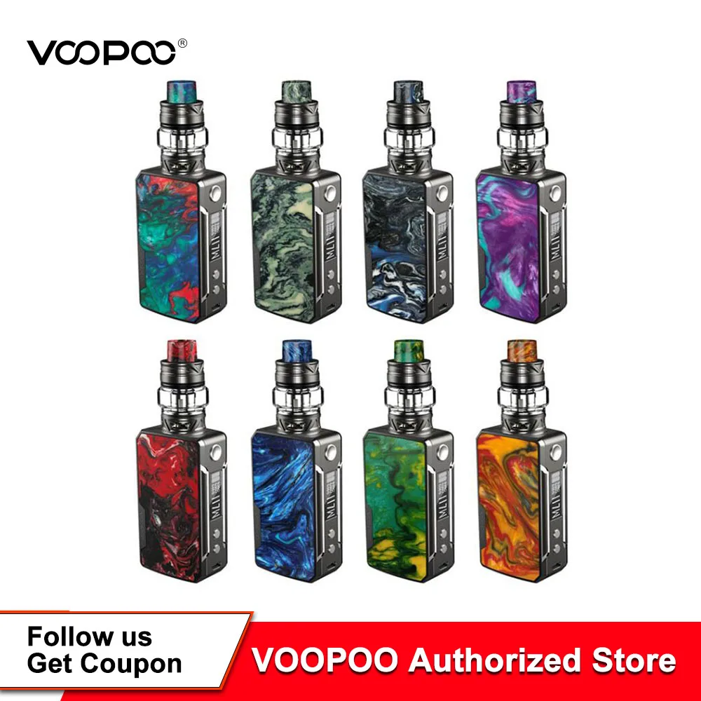 Комплект из платины VOOPOO Drag Mini 5 мл Uforce T2 Tank P2 N1 сменная катушка 4400 мАч MIni Mod Vs 2