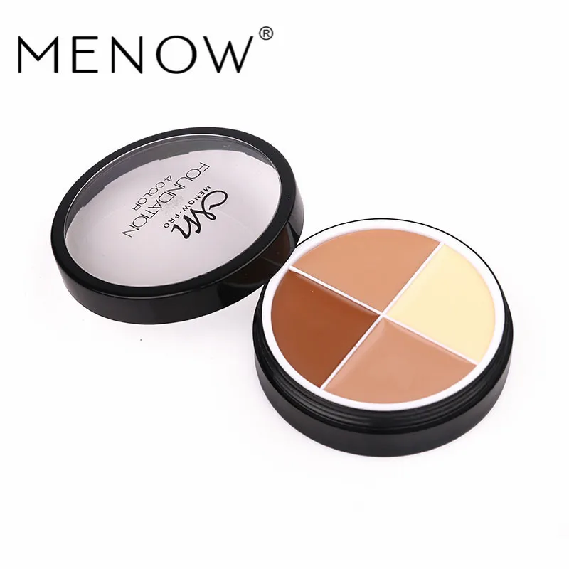 Menow 4 Colors Brand Makeup Face Concealer Cream Long Lasting Waterproof Camouflage Palette Cosmetics C14002 ~ | Красота и здоровье