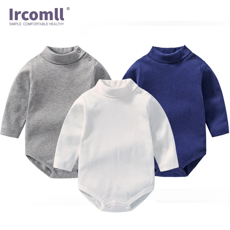 style 1 Ircomll/Одежда для новорожденных; хлопковый комбинезон с длинными рукавами для маленьких девочек и мальчиков; roupas infantil; 1 предмет - Цвет: style 1