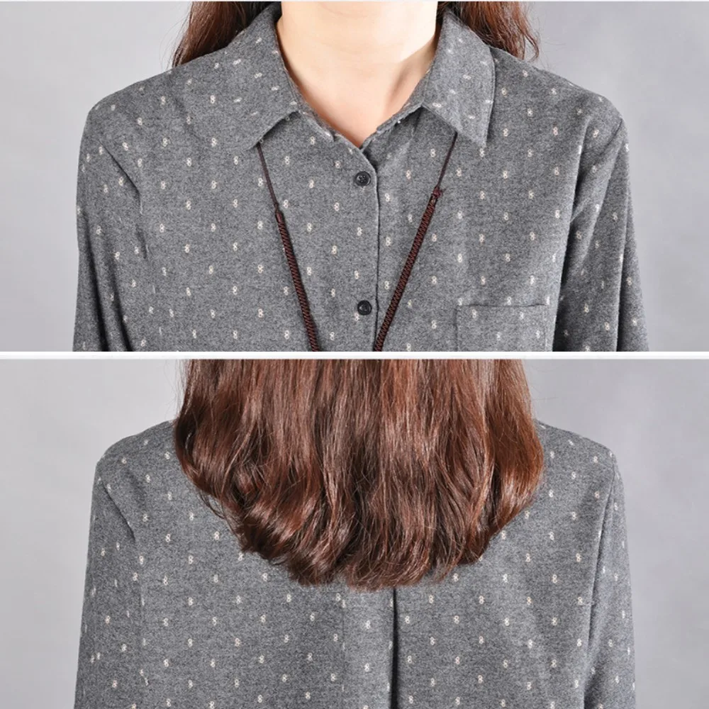 Женская Повседневная Блузка хлопок и лен весна 2020 длинный рукав Y88|shirt top|sleeve shirtlong