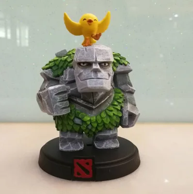 2 шт. Dota игровые фигурки SLARK TINY Doom в штучной упаковке ПВХ коллекция dota2 игрушки для