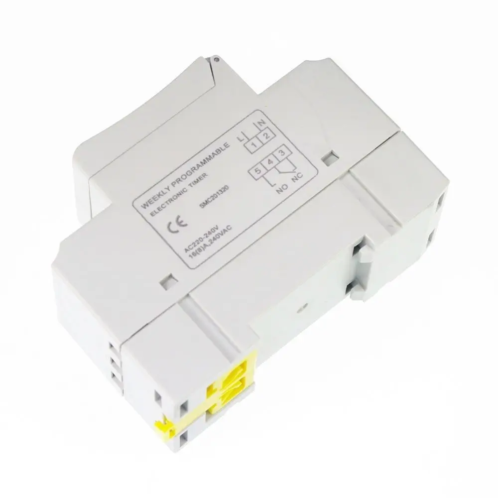 Программируемый таймер с цифровым ЖК-дисплеем 24 В постоянного тока 16 А релейный