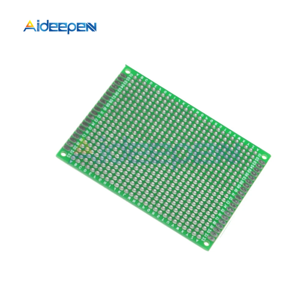 5Pcs 6X8cm Double Side Prototype Diy Universal Printed Circuit PCB Board Protoboard For Arduino | Инструменты