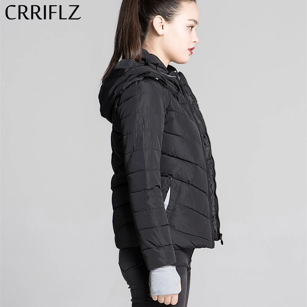 CRRIFLZ Новинка 2019 года Зимняя коллекция куртка для женщин мужские парки утепленная