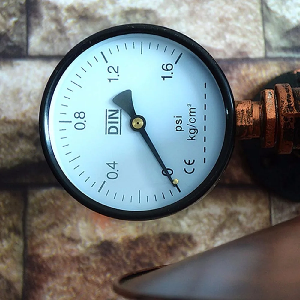 Retro Loft Style Water Pipe Vintage Industrial Wall Lamp Metal Light E26/E27 Edison Sconce For Home Indoor Lighting | Освещение